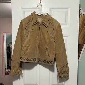 Scully vintage leather jacket, size Small